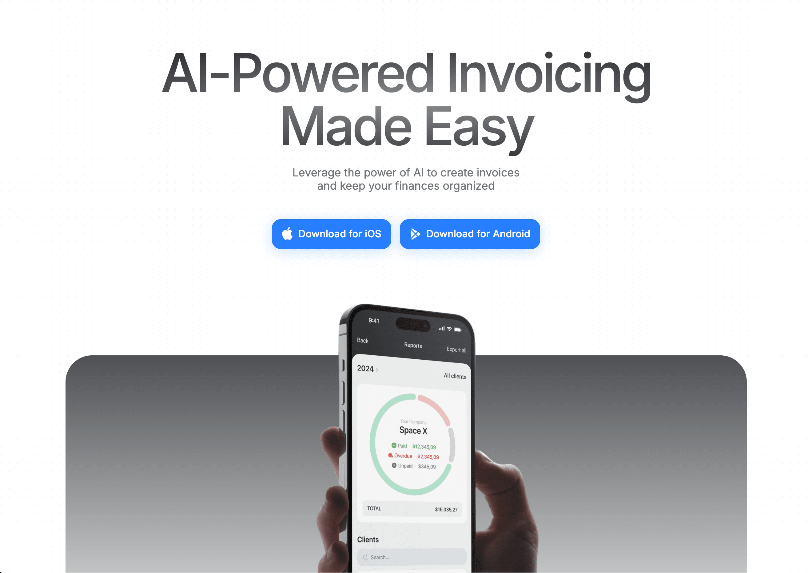 Smart Invoices preview