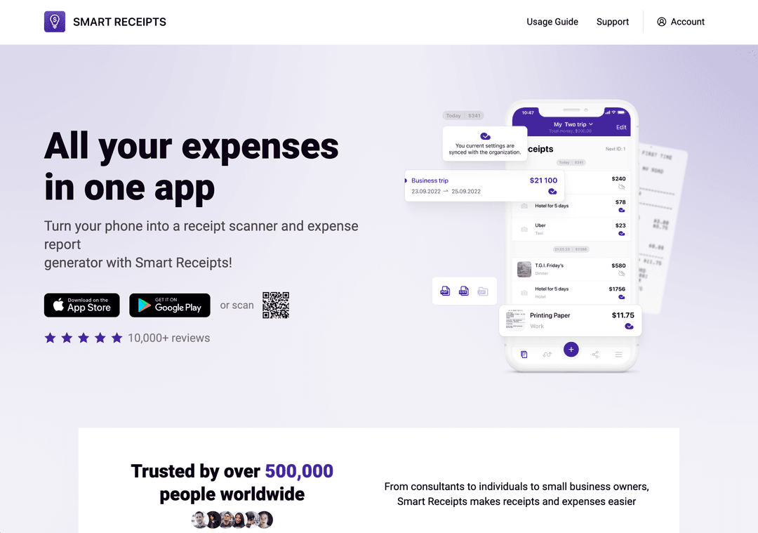 Next Receipt Reactive Apps - Software Development